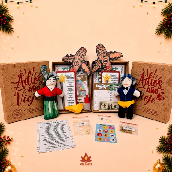 Kit Muñeco Año Viejo, el regalo corporativo de fin de año más pedido en Colombia
